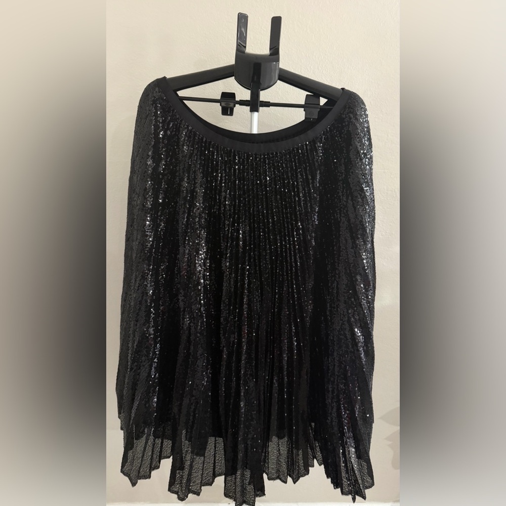 Polo by Ralph Lauren Black Sequin Skirt